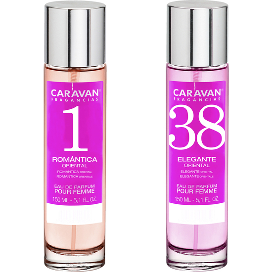Set De 2 Perfumes Caravan Para Mujer Nº38 Y Nº 1