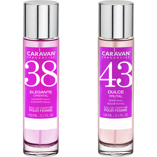 Set De 2 Perfumes Caravan Para Mujer Nº43 Y Nº 48
