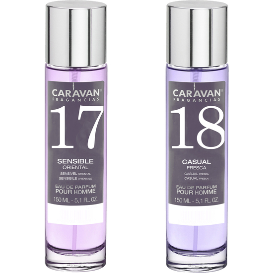 Set De 2 Perfumes Caravan Hombre Nº18 Y Nº 17