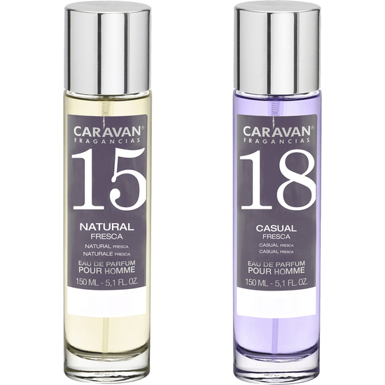 Set De 2 Perfumes Caravan Hombre Nº18 Y Nº 15