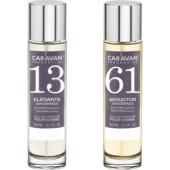 Set De 2 Perfumes Caravan Hombre Nº61 Y Nº 13