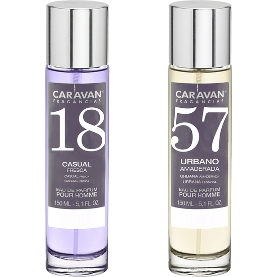Set De 2 Perfumes Caravan Hombre Nº57 Y Nº 18