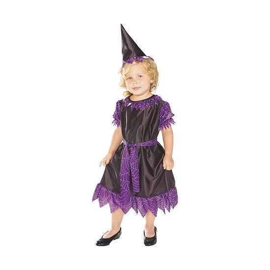 Disfraz Bruja Púrpura Infantil