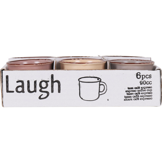 TAZA CAFE EXPRESO 90CC LAUGH